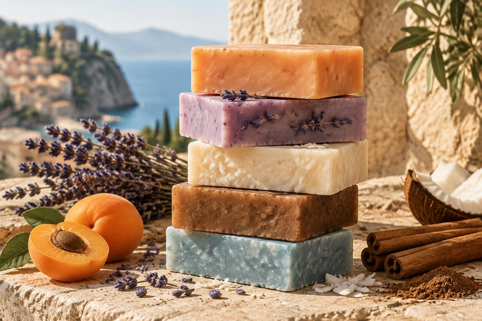 Set di 5 saponi naturali
